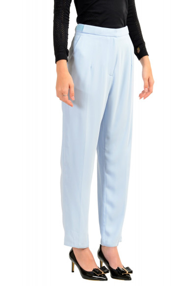 Maison Margiela MM6 Women's Light Blue Straight Leg Pants: Picture 2