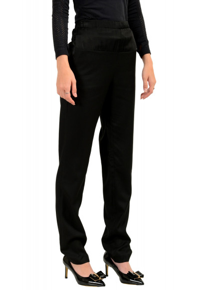 Maison Margiela MM6 Women's Black Wool Straight Leg Pants : Picture 2