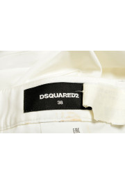 Dsquared2 Women's White Floral Print Cropped Pants : Picture 4