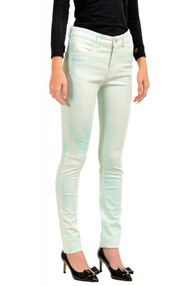 Maison Margiela MM6 Women's Light Green Straight Leg Jeans: Picture 2