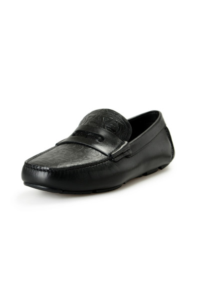 Salvatore Ferragamo Men's "Newton" Logo Leather Loafers Shoes 