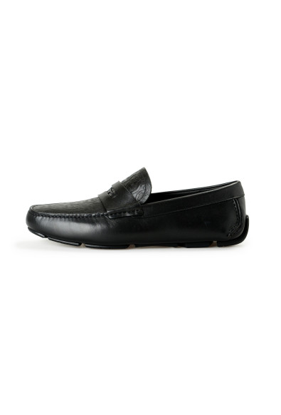 Salvatore Ferragamo Men's "Newton" Logo Leather Loafers Shoes : Picture 2