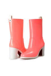 Christian Louboutin Women's "Version Splash" Pink Heeled Rain Boots Shoes: Picture 8