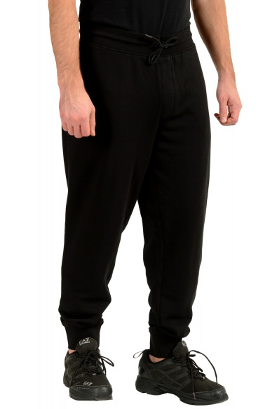 Hugo Boss Men's "Julek_ZA" Black Logo Print Track Sweat Pants : Picture 2