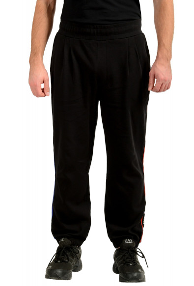 Hugo Boss X NBA Men's "Scape" Black Logo Print Track Sweat Pants