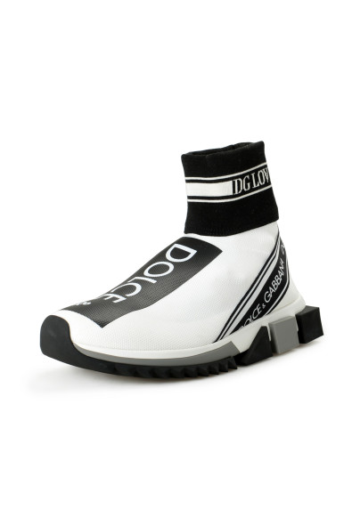 Dolce 
Gabbana Women's Logo Slip On Athletic Sneakers Shoes