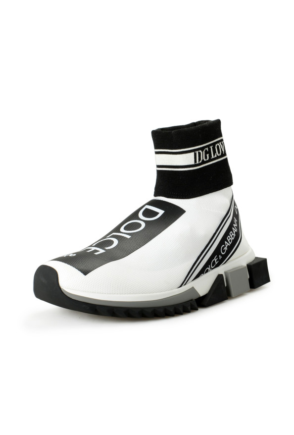 Dolce 
Gabbana Women's Logo Slip On Athletic Sneakers Shoes