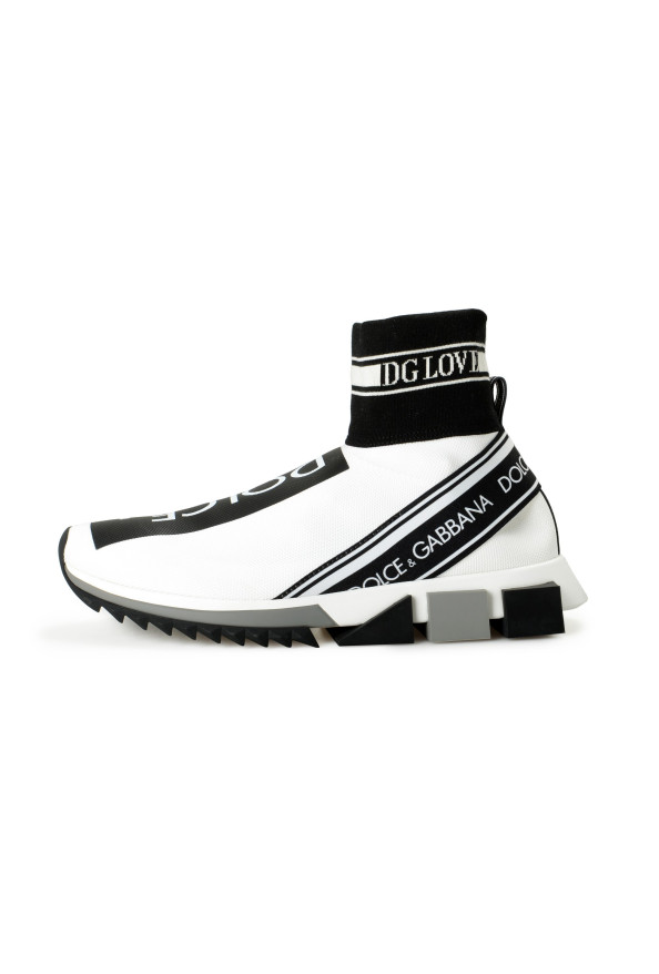 Dolce 
Gabbana Women's Logo Slip On Athletic Sneakers Shoes: Picture 2
