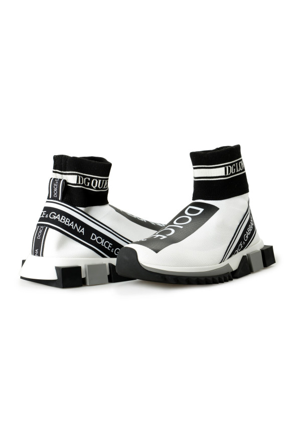 Dolce 
Gabbana Women's Logo Slip On Athletic Sneakers Shoes: Picture 7