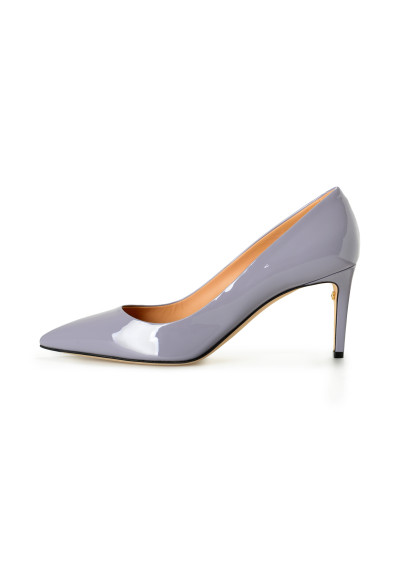 Salvatore Ferragamo Women's "ILARY 70" Lilac Patent Leather Heeled Pumps Shoes: Picture 2