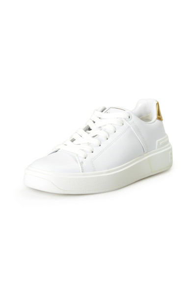 Balmain Women's "B COURT" Leather Athletic Sneakers Shoes 