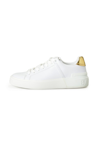 Balmain Women's "B COURT" Leather Athletic Sneakers Shoes : Picture 2