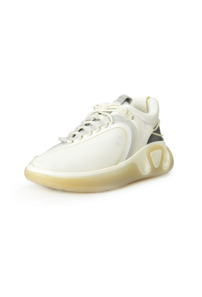 Balmain Men's "B Runner" Canvas 
Leather Athletic Sneakers Shoes 