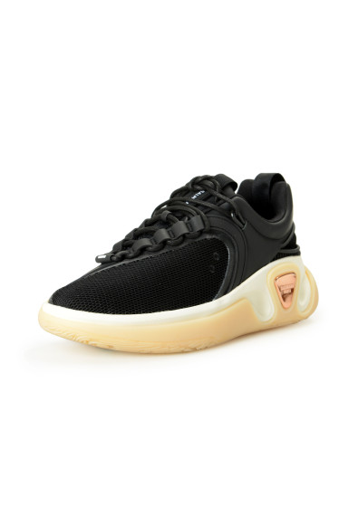 Balmain Women's "B Runner" Canvas 
Leather Athletic Sneakers Shoes 