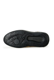 Balmain Women's "B Runner" Black 
Gold Athletic Sneakers Shoes: Picture 6