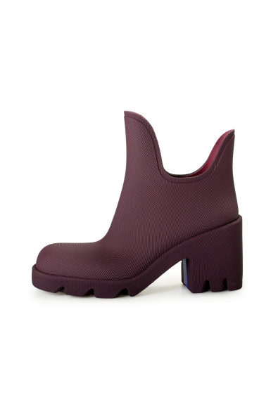 Burberry Women's "Marsh Heel" Heeled Rain Booties Boots Shoes : Picture 2