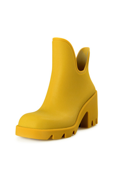 Burberry Women's "Marsh Heel" Heeled Rain Booties Boots Shoes 