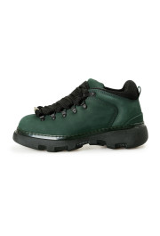Burberry Men's "Trek Boot" Vine Green Leather Hiking Boots Shoes : Picture 2