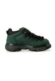 Burberry Men's "Trek Boot" Vine Green Leather Hiking Boots Shoes : Picture 4