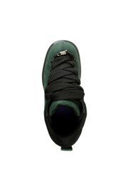 Burberry Men's "Trek Boot" Vine Green Leather Hiking Boots Shoes : Picture 7