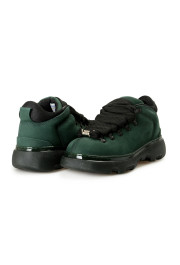 Burberry Men's "Trek Boot" Vine Green Leather Hiking Boots Shoes : Picture 8