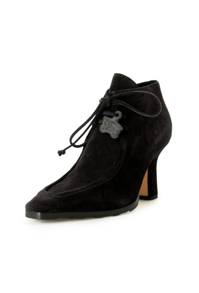 Burberry Women's "Storm Bootie" Leather Heeled Booties Boots Shoes