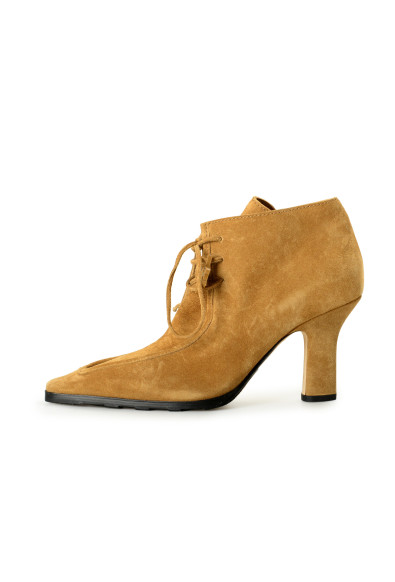 Burberry Women's "Storm Bootie" Leather Heeled Booties Boots Shoes: Picture 2