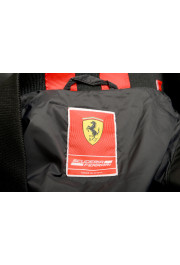 Scuderia Ferrari Women's Black Satin Windbreaker Bomber Jacket: Picture 5