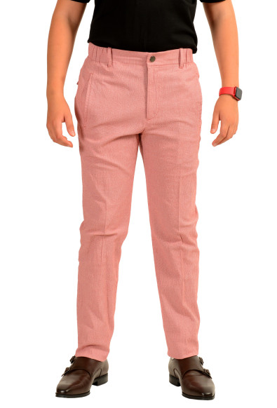 Incotex Slowear Men's Regular Fit "Pattern 16" Casual Pants