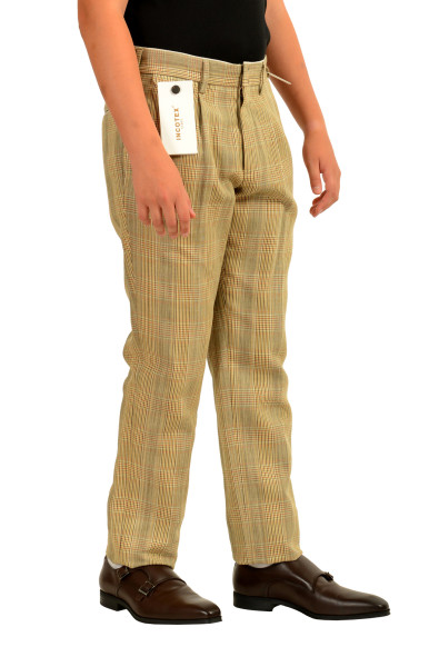 Incotex Slowear Men's Slim Fit "Pattern 36" Linen Plaid Casual Pants: Picture 2