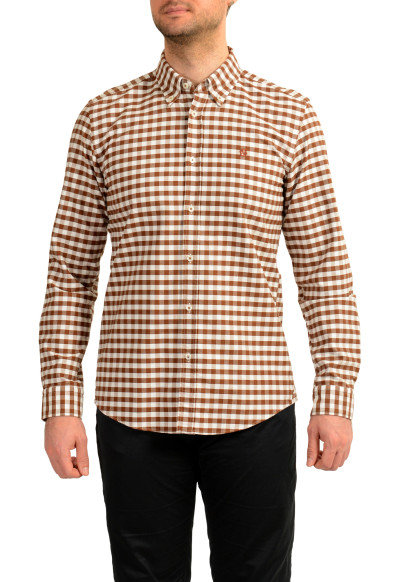 Hugo Boss Men's "H-ROAN-BD-E-C1-253" Slim Fit Plaid Casual Shirt