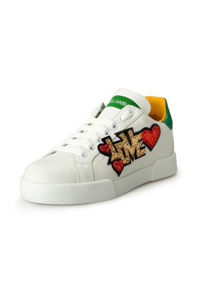 Dolce 
Gabbana Women's Portofino LightF15 Leather Sneakers Shoes