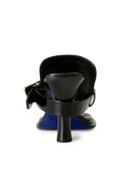 Burberry Women's "BAY" 100% Leather Heeled Mules Sandals Shoes: Picture 3