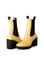 Burberry Women's "Stride Chelsea" Leather Heeled Booties Shoes: Picture 8