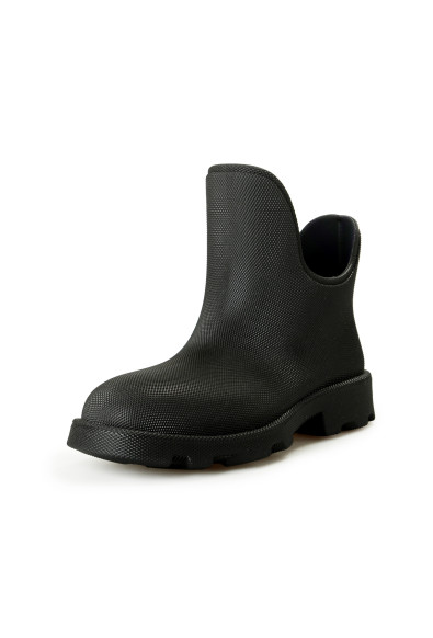 Burberry Men's "Marsh Low" Black Rubber Rain Boots Shoes