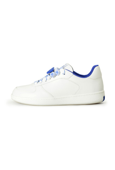 Burberry Men's "Terrace" White Leather Low Top Sneakers Shoes: Picture 2