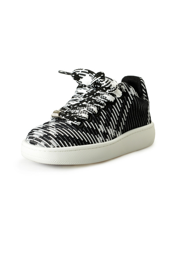 Burberry Women's "Box Knit" IP Check Low Top Sneakers Shoes