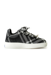 Burberry Women's "Box Knit" IP Check Low Top Sneakers Shoes: Picture 4