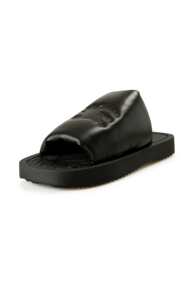 Burberry Men's "Knight Slab" 100% Leather Flip Flop Sandals Shoes