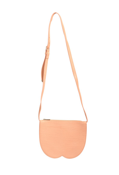 Burberry Women's "Mini Chess Pouch" Textured Leather Hobo Handbag Shoulder Bag