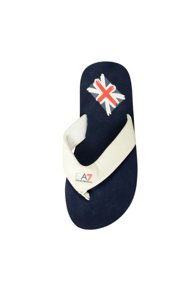 Emporio Armani EA7 Men's Dark Blue Flip Flop Shoes