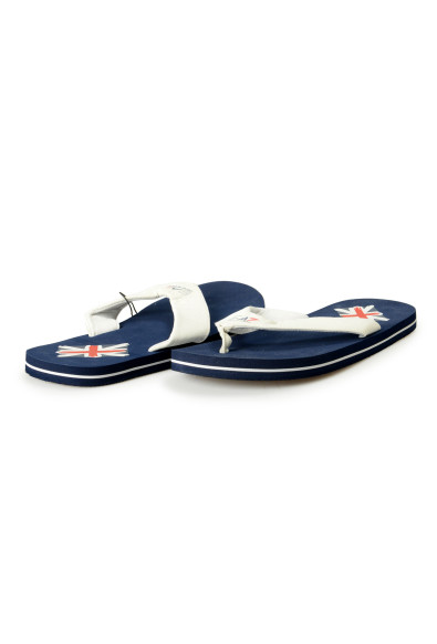 Emporio Armani EA7 Men's Dark Blue Flip Flop Shoes: Picture 2