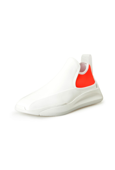 Scuderia Ferrari Fluid White Leather "Driver" Sneakers Shoes 