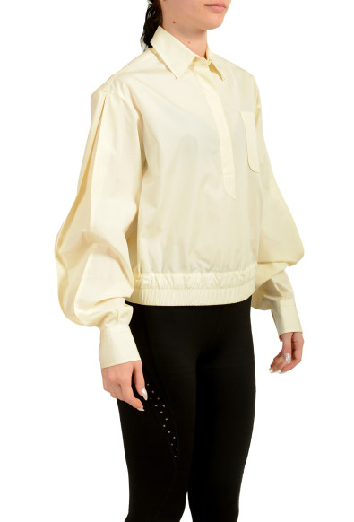 Scuderia Ferrari Women's Ivory Long Sleeve Blouse Shirt: Picture 2
