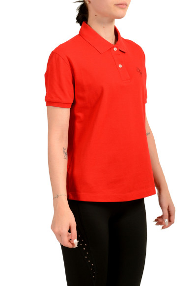 Scuderia Ferrari Women's Red Short Sleeve Piquet Polo Shirt: Picture 2