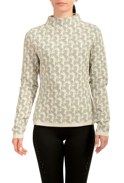 Scuderia Ferrari Women's 3D Pixel Pr Horse Mockneck Sweater