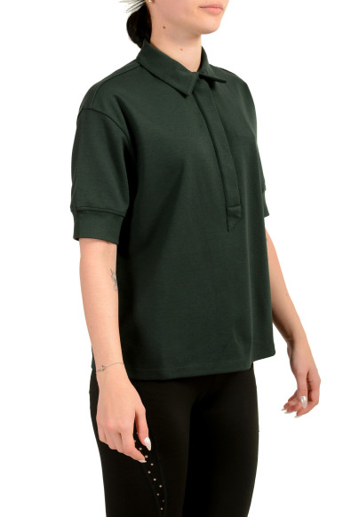 Scuderia Ferrari Women's Forest Green Short Sleeve Polo Shirt: Picture 2