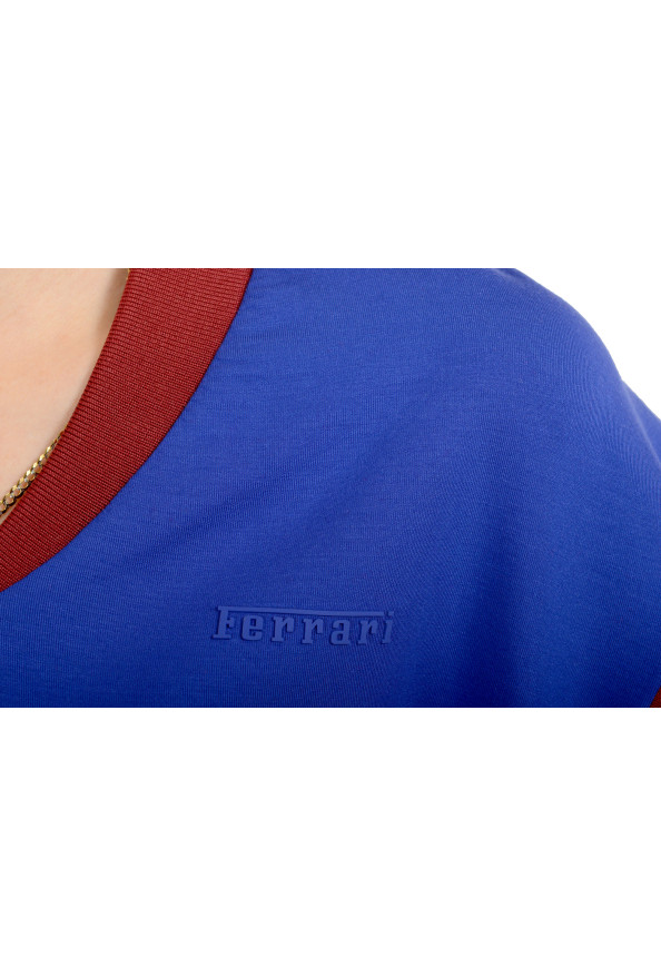 Scuderia Ferrari Women's "Interlock" V-Neck Cropped T-Shirt: Picture 4