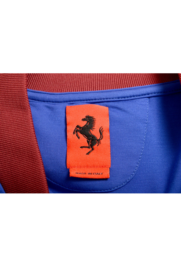 Scuderia Ferrari Women's "Interlock" V-Neck Cropped T-Shirt: Picture 5