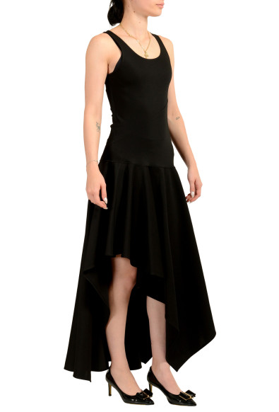 Scuderia Ferrari Women's Black Asymmetrical Midi Dress: Picture 2